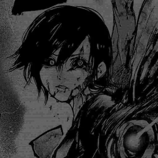 toouka, bild, touka manga ghul, killy bleim manga, tokyo ghoul manga tuka