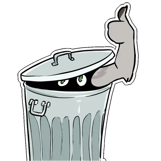 trash, trash can, garbage bins, bin, garbage bucket coloring