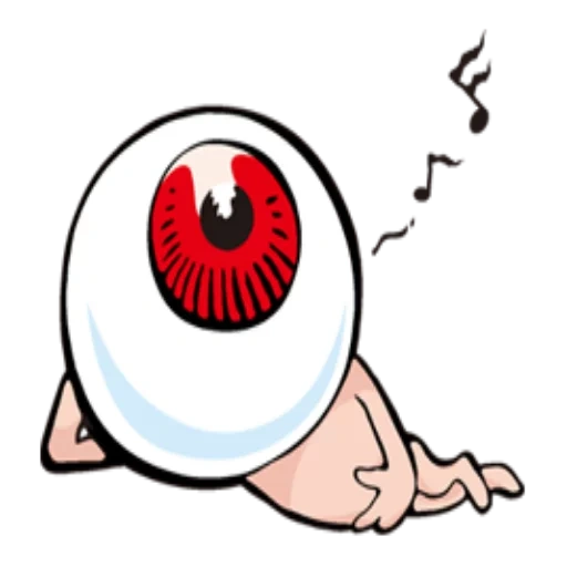 œil, œil de lupa, vecteur oculaire, symbole oculaire, yeux de dessin animé