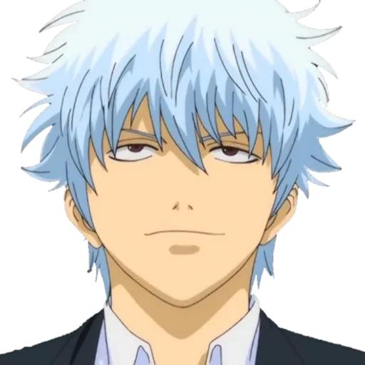 gintoki, gintama, манга гинтама, гинтама гинтоки, гинтоки прямыми волосами