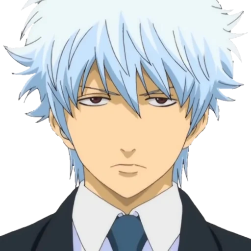 gintoki, гинтоки, gintama, gintoki sakata, гинтоки прямыми волосами