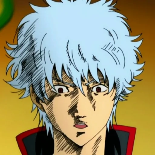 gintama, takeshi gintama, gintama gintoki, wajah sakata gintoki, gintama gintoki serius