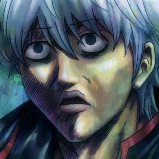 gin chan, gintam manga, gintoki the villain, the gyntoks are gloomy, gintama 1 opening