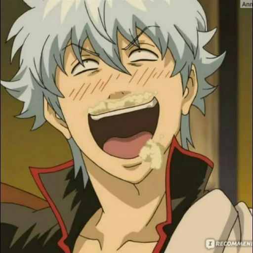 gintama, gintama haji, gintama gintoki, wajah sakata gintoki, avatar sakata gintoki