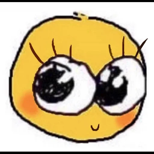anime, das memetische gesicht, interessante meme, schöne muster, süßes gelbes smiley