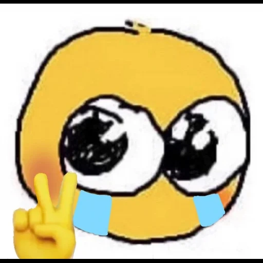 anime, memes memes memes, crying smiley meme, süßes gelbes smiley, der peinliche myrikmem