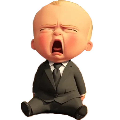 the boss, boss milchjunge 2, der weinende boss ist ein idiot, baby boss crying sound variationen in 60 sekunden ändern alles