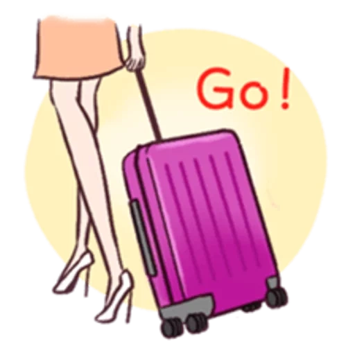 suitcase, clipart suitcase, the drawing of the suitcase, the suitcase is beautiful, plastic suitcase