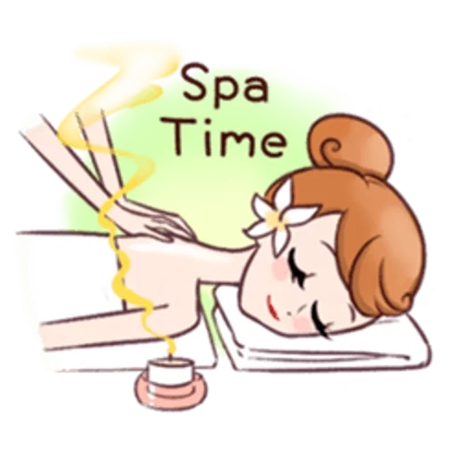 spa, spa, anime, massages, massage drawings