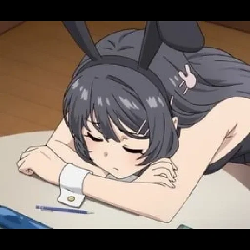 anime, anime anime, la coniglietta senpai, anime di shishun buta, anime match shun buta yarova bunny