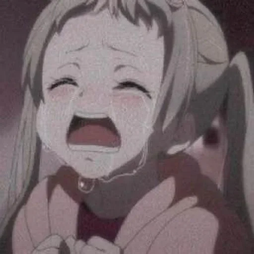 anime, sile menangis, chan itu sedih, lolly menangis, anime sedih