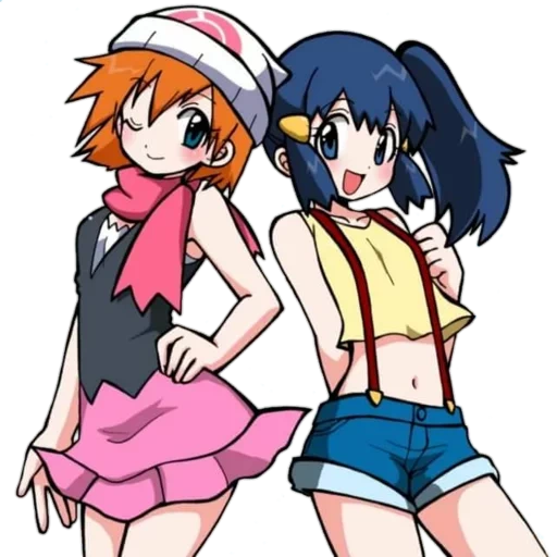 покемон, мисти доун, dawn pokemon, pokemon misty, покемон мэй мисти