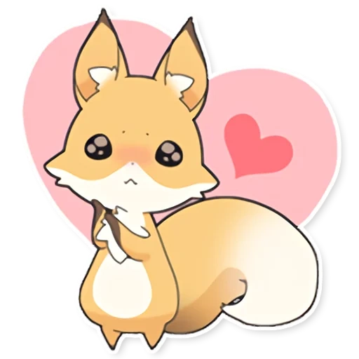 raposa, kawai fox, chibi fox, raposas adoráveis, kawaii foxes