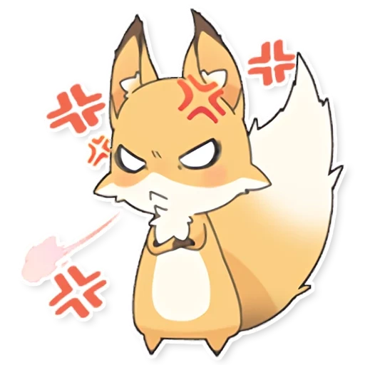 the fox, the fox, der rote fuchs, der japanische fuchs, chibi fox anime
