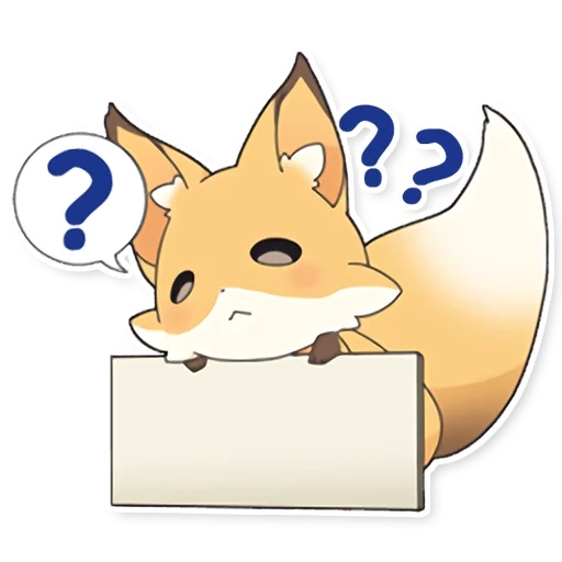 rubah, anime fox, chibi fox, rubah kecil