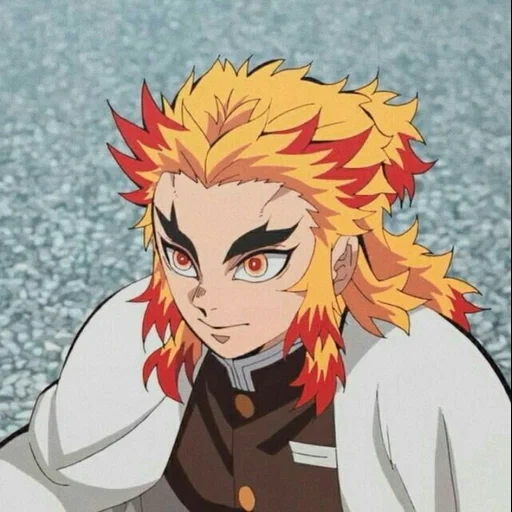 rengoku, kyojuro rengoku, rengoku kyojiro, rengoku kyojuro, personaggi lama che analizza i demoni