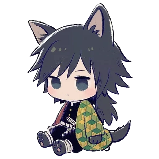 чибики, гию чиби, томиока чиби, giyu tomioka чиби, giyuu tomioka chibi