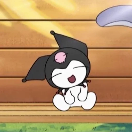 kuromi, kuromi, ma mélodie, ma mélodie bonjour kitty, carton d'anime kitty hallow kuromi
