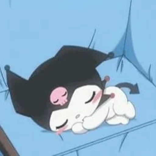 gato, anime, kuromi, anime hella sketchy, anime de kuromi sanrio