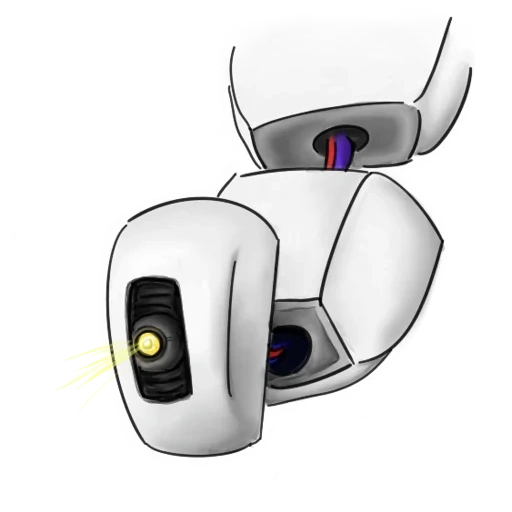 glados, glados, whitley form is a smoothie, wall-e robot, portal still alive glados