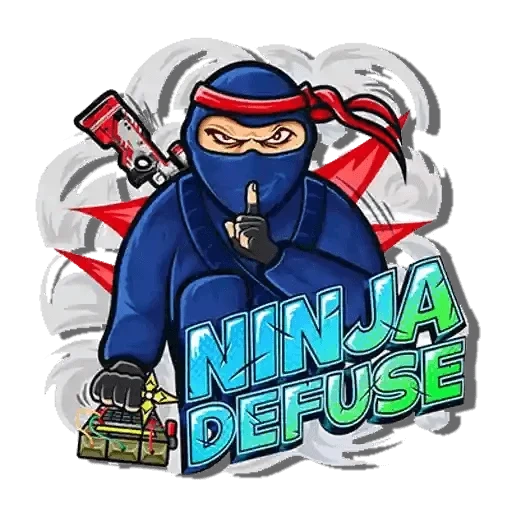 ksgo il ninja, anti-sciopero, adesivi per compressori, adesivi per stazioni compressori, counter-strike global offensive