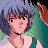 anime characters, ayanami rei 1995, rei ayanami slap, ayanami evangelion, evangelion rei ayanami