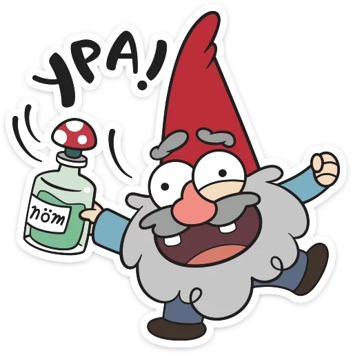 gnome gravity falls, heroes of gravity falls, gravity falls hero gnome, gnome gravity falls schmebrock