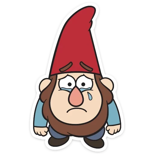 gravity falls, gravity falls gnome, gnome gravity falls, figures gravity falls, croquis de la cascade de gravité gnome