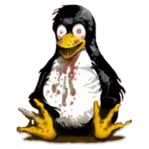 пингвин линукс, linux penguin, злой пингвин линукс, linux пингвин, пингвин