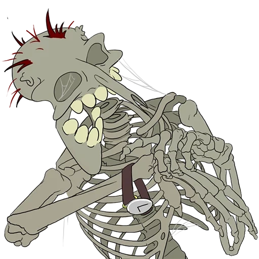 lo scheletro, lo scheletro del pony, gif scheletro, riferimento scheletro