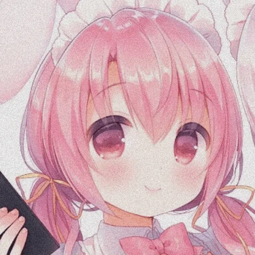 kawai anime, anime süß, rosa anime, anime süß pink, anime pink face