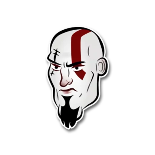 enfrentar, kratos, o masculino, deus da guerra