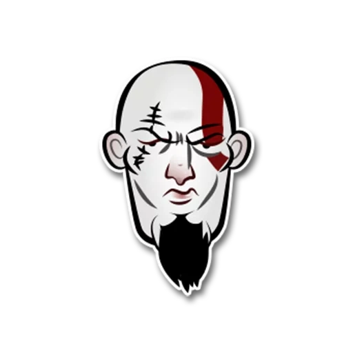 kratos, god of war, kratos kratos, unknown artist