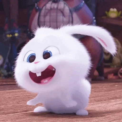 bola de nieve de conejo, vida secreta de la mascota bola de nieve, la bola de nieve secreta de la vida de la mascota, vida secreta del conejo mascota, vida secreta de bola de nieve de conejo mascota