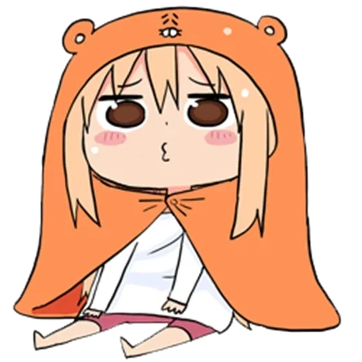 umaru, tsun ohmaru, daimaru chen chibi, daimaru anime chibi