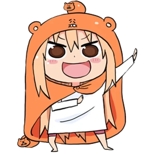 umaru, umaru chan, umaru chibi, umaru chan chibi, impresión de umaru chan