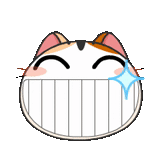 gatto, gattino, meow_emoji, adesivo giapponese sea dog