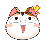 cute cat, cat meow meow, meow animated