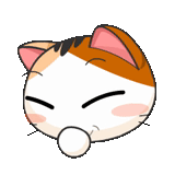 gatinho, meow animated, selo japonês, gatinho japonês, gatinho japonês