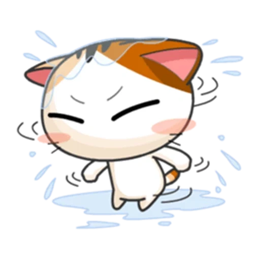 odaries à fourrure, le chat pleure, meow animated, chaton japonais, chaton japonais