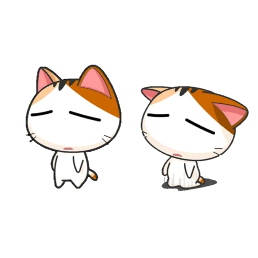 gatti, gatti carini, gattini giapponesi, gatto giapponese, emoji cats giapponesi