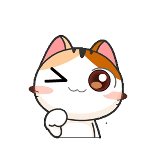 lindo sello, meow animated, focas japonesas, gatito japonés
