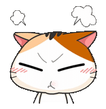 anime miaou miaou, phoque du japon, chaton japonais, expression de chat