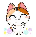 gatti, gatti carini, gatto giapponese, disegni di gatti carini, adesivi gatti giapponesi