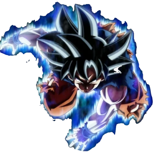 ultra instinct, dark wukong animation, dragon ball, ultra instinct goku, dragon ball super