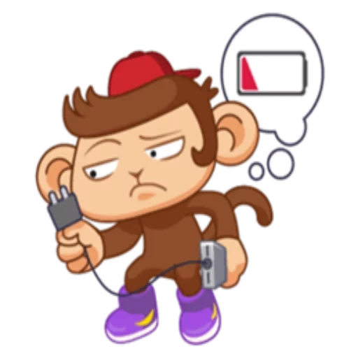 monkey, mono, mono, mono vasapa, mono de dibujos animados