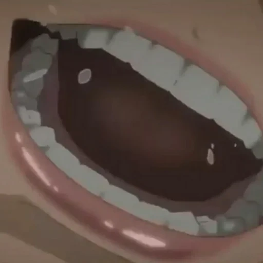 boca, dentes, trevas, dentes da boca, boca aberta
