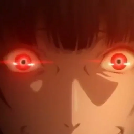 anime, personagens de anime, emoção louca yumoko, os olhos da emoção louca, emoção maluca yumeko jabs eyes