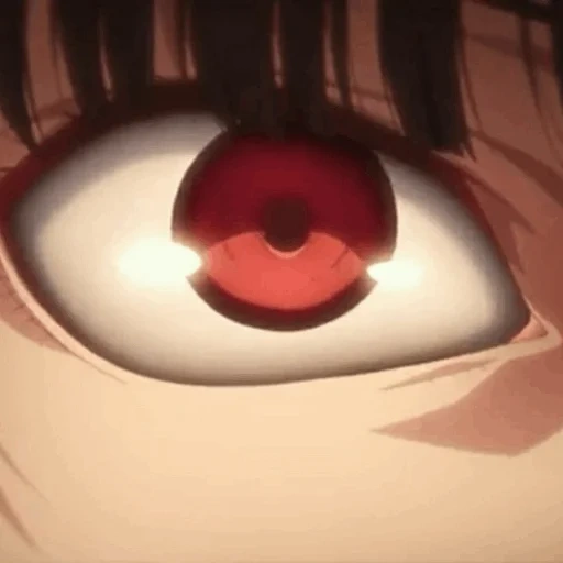 anime, excitenção crolativa 2, anime emoção louca, experioncional de exposição yumeko olhos, olhos de anime mad isart