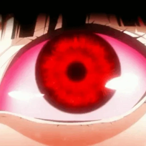 anime, clip anime, les yeux de l'anime, anime fou excitation, anime yeux fous isart